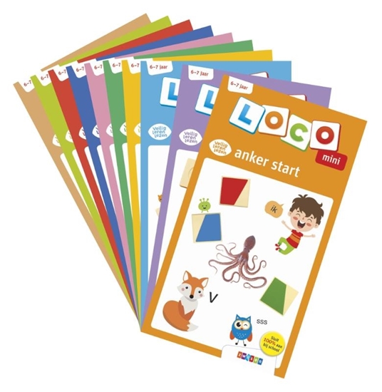 Afbeelding van Loco Mini Pakket Loco mini veilig leren lezen Zoem