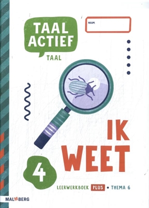 Afbeeldingen van Taal actief groep 4 thema 6 taal Leerwerkboek