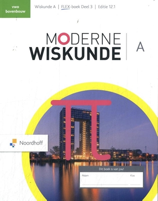 Afbeeldingen van Moderne Wiskunde 3 vwo bovenbouw FLEX boek A
