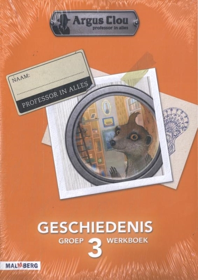 Afbeelding van Argus Clou 5ex. groep 3 geschiedenis Werkboek