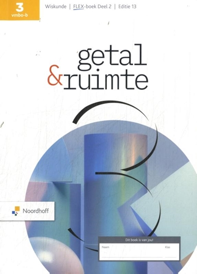 Afbeelding van Getal & Ruimte 3 vmbo-b FLEX-boek 2
