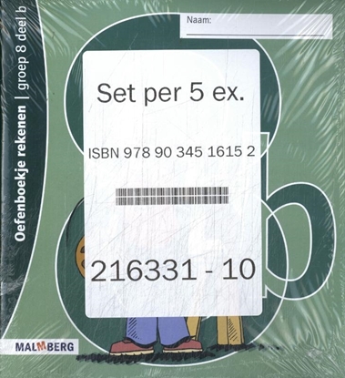 Afbeeldingen van Rekenen set 5 ex Groep 8B Oefenboekje