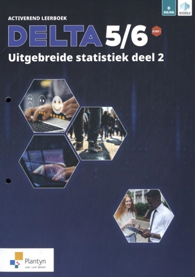 Afbeelding van Delta 5/6 Uitgebreide statistiek & kansrekenen Activerend leerboek 2