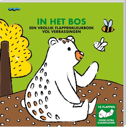 Afbeeldingen van Flappenkleurboek - In het bos