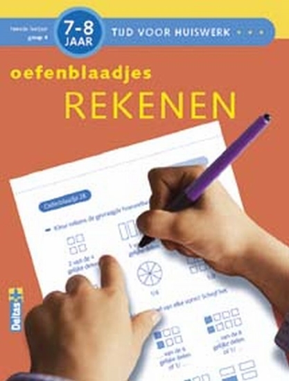 Afbeelding van Tijd voor Huiswerk Rekenen (7-8j.) Oefenblaadjes