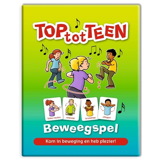 Afbeelding van Briljant Uitgeverij Top tot teen beweegspel