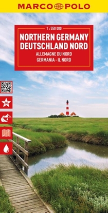 Afbeeldingen van Marco Polo Wegenkaart Marco Polo Duitsland Noord