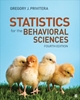 Afbeelding van Statistics for the Behavioral Sciences