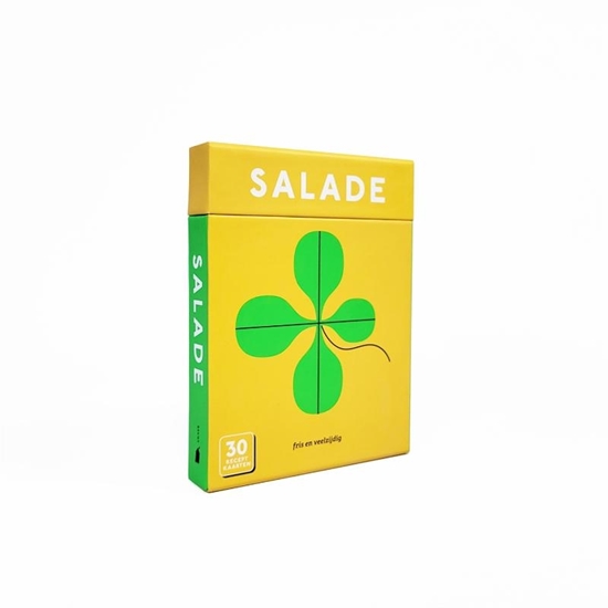 Afbeelding van 30 receptkaarten Salade