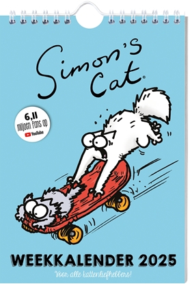 Afbeeldingen van Simon's Cat weekkalender 2025