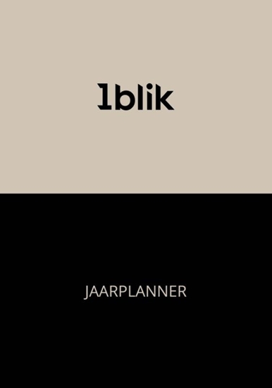 Afbeelding van 1blik Jaarplanner