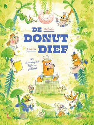 Afbeeldingen van De donutdief