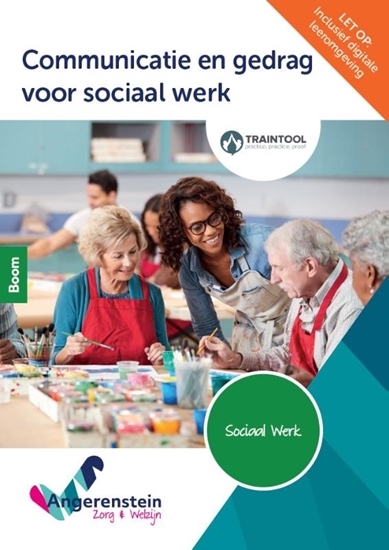 Afbeelding van Angerenstein Welzijn Communicatie en gedrag voor sociaal werk incl. TrainTool | combipakket