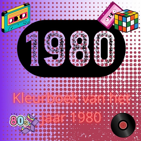Afbeelding van Kleurboek van het jaar 1980