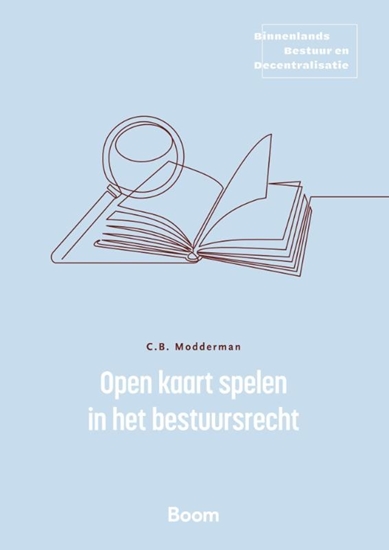Afbeelding van Binnenlands Bestuur en Decentralisatie Open kaart spelen in het bestuursrecht