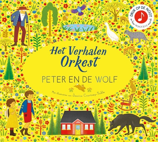 Afbeelding van Het verhalenorkest Peter en de wolf