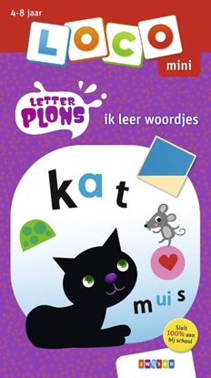 Afbeeldingen van Loco Mini Loco mini Letterplons ik leer woordjes