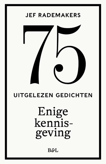 Afbeelding van Enige kennisgeving