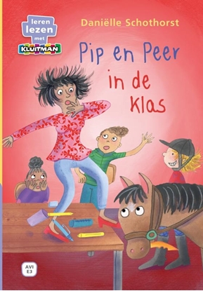 Afbeeldingen van Leren lezen met Kluitman Pip en Peer in de klas