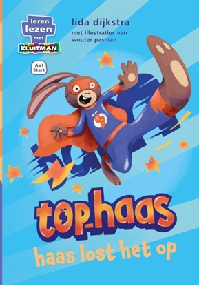 Afbeeldingen van Leren lezen met Kluitman top-haas. haas lost het op