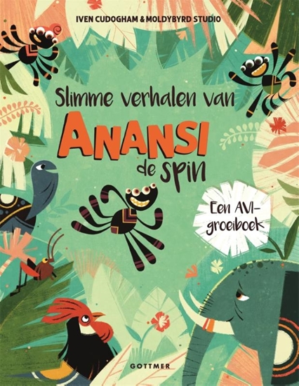 Afbeelding van Anansi de spin Slimme verhalen van Anansi de spin