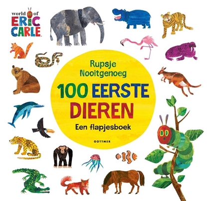 Afbeeldingen van Rupsje Nooitgenoeg 100 eerste dieren