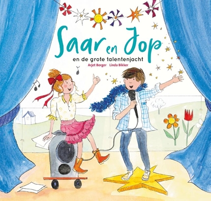 Afbeeldingen van Saar en Jop Saar en Jop en de grote talentenjacht