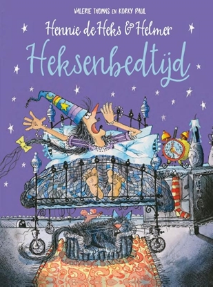 Afbeeldingen van Hennie de Heks en Helmer Heksenbedtijd