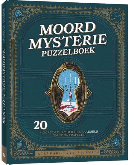 Afbeelding van Moordmysterie puzzelboek