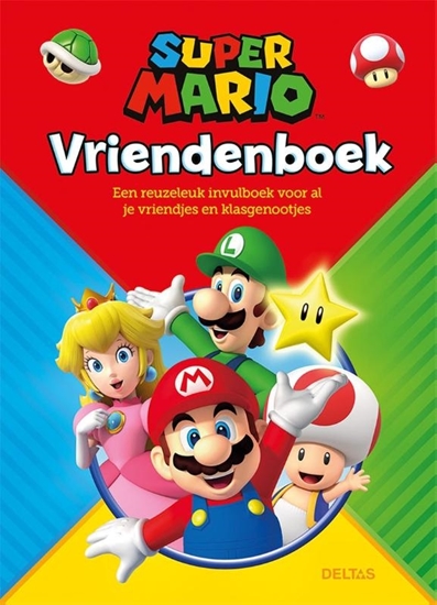 Afbeelding van Super Mario vriendenboek