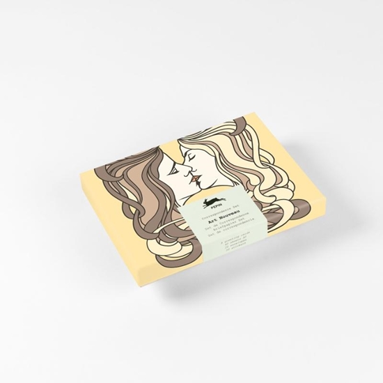 Afbeelding van Correspondence Set Art Nouveau