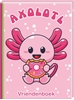 Afbeelding van Vriendenboek - Axolotl