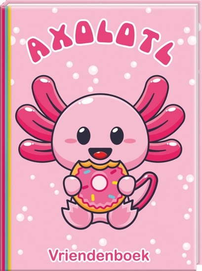 Afbeelding van Vriendenboek - Axolotl