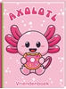 Afbeelding van Vriendenboek - Axolotl