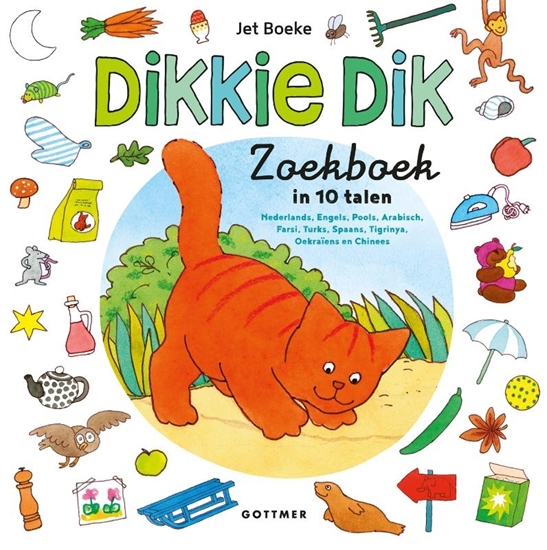 Afbeelding van Dikkie Dik Zoekboek in 10 talen