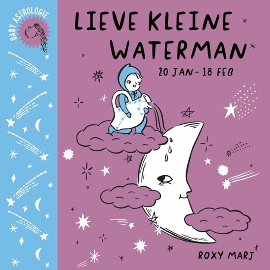 Afbeelding van Baby astrologie Lieve kleine waterman
