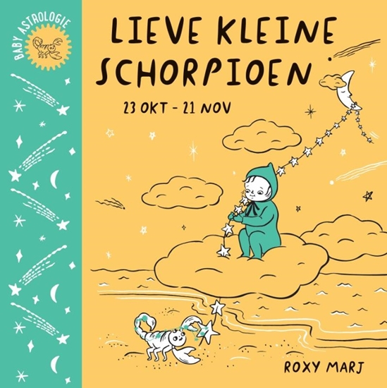 Afbeelding van Baby astrologie Lieve kleine schorpioen