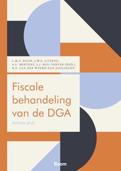Afbeelding van Boom fiscale studieboeken Fiscale behandeling van de DGA