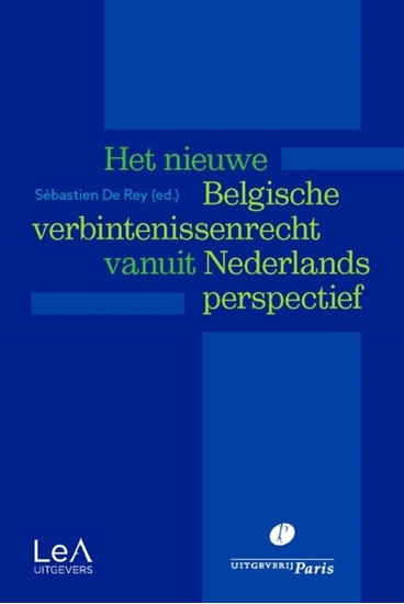 Afbeelding van Het nieuwe Belgische verbintenissenrecht vanuit Nederlands perspectief