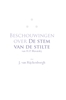 Afbeelding van Beschouwingen over De Stem van de Stilte van H.P. Blavatsky