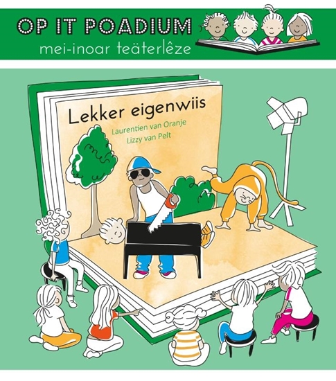 Afbeelding van Op 't podium, samen theaterlezen Lekker eigenwiis