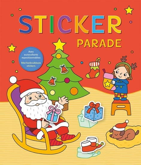 Afbeelding van Kerstman Sticker Parade / Le père Noël Sticker Parade