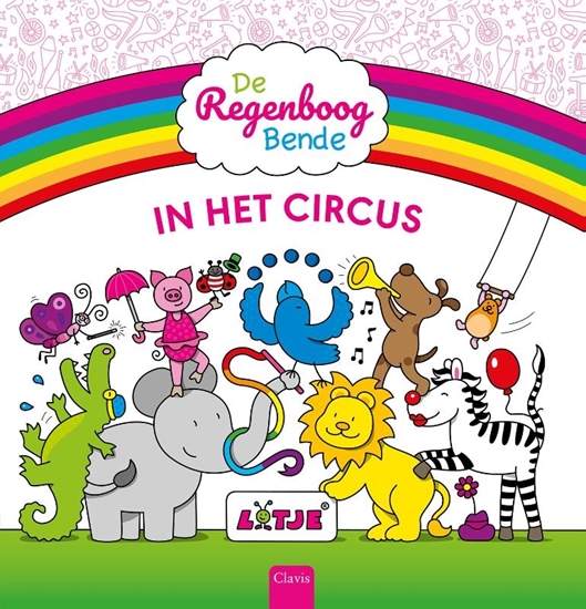 Afbeelding van De Regenboogbende in het circus