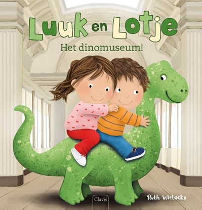 Afbeeldingen van Luuk en Lotje Het dinomuseum!
