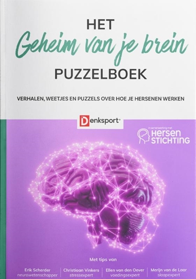 Afbeelding van Denksport Puzzelboek Het Geheim van je Brein Puzzelboek