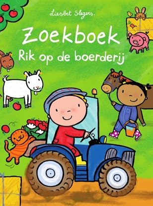Afbeeldingen van Rik Zoekboek Rik op de boerderij