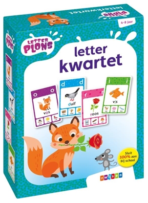 Afbeeldingen van Letterplons letterkwartet