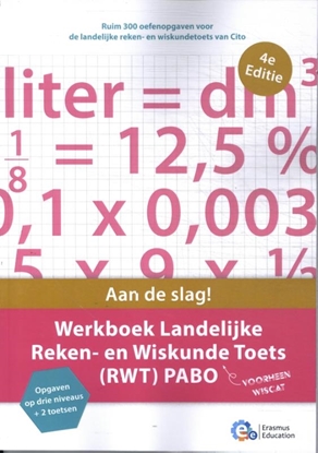 Afbeeldingen van Werkboek landelijke reken- en wiskunde Toets (RWT) PABO