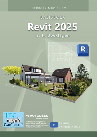 Afbeelding van Basisboek Revit 2025 MBO/HBO Leerboek