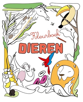 Afbeeldingen van Dieren - Kleurboek